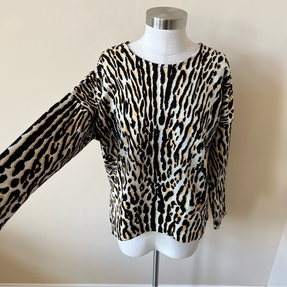 Maje patterned drop shoulder Guleo Sweater 13750 - Picture 5 of 11